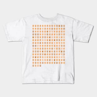 200 digit prime number (orange rectangles) Kids T-Shirt